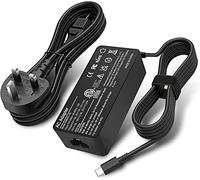 65W USB C Thinkpad Laptop Charger Power Adapter Compatible for Lenovo ThinkPad T14 T15 T480 T480s T490 T490s T580 T590 Chromebook C330 S330 100e 300e 500e Yoga Type C Power Supply