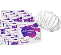 65x Bulk Omnitex Premium Rinse Free Shampoo Cap - Microwaveable | With Conditioner & Vitamins | Nourish & Protect with Herbal Extracts & Barrier Cream | No Water, No Parabens, Latex Free, Alcohol Free