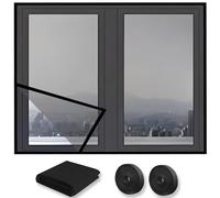 65x190cm Window Screen, Washable Fly Screen Window, Insect Net Mesh Screen Window, Easy Installation Keep Bugs/Flys/Mosquitoes Out