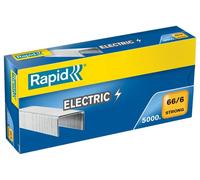 66/6mm Galvanised Strong Staples for Electric Staplers, 5000 Pack - 24867800