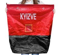 66 Gallons 250L Heavy Duty Moving Bags with Drawstring Closure -Laundry Bag Space Saving Storage 39"x20"x20" Foldable Storage Totes for Moving, Camping & Seasonal Gear (2 Pack)