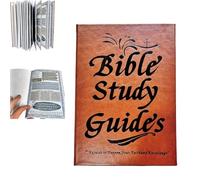 66-Page Bible Study Guide,Bible Study Notebook for Beginners,Daily Devotional Journal,A Yearlong Bible Study Plan for Women-Daily Scripture Quotes,Religious Faith-Based Notebook,Strengthens Faith