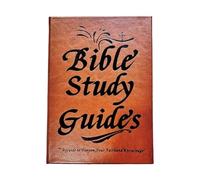 66-Page Bible Study Guide, Bible Study Notebook for Beginners, Daily Devotional Journal, Religious Faith-Based Notebook, Strengthen Faith Prayer Reflections, Christian Gift