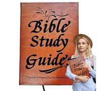66-Page Bible Study Guide,Bible Study Plan for Women,Daily Devotional Journal,Christian Gifts for Women,Prayer Journal & Bible Study Guide with Devotional Planner,Scripture Notebook