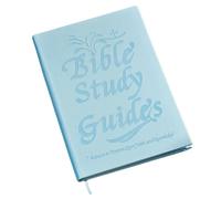 66-Page Bible Study Guide, Blue Bible Study Journal for Christian Growth Enlightenment, Daily Journal Notebook for Devotional and Prayer, Faith Based Religious Gift for Men Women