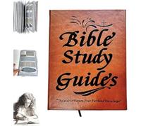 66-Page Bible Study Guide,Daily Devotional Journal,A Yearlong Bible Study Plan for Women-Daily Scripture Quotes,Religious Faith-Based Notebook,Strengthens Faith Prayer Reflections, Christian Gift