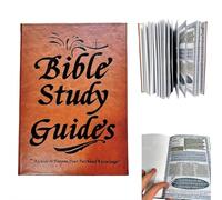 66 Page Bible Study Guide, Daily Devotional Journal, A Yearlong Bible Study Plan for Women-Daily Scripture Quotes, Religious Faith-Based Notebook, Strengthens Faith Prayer Reflections