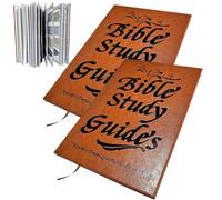 66-Page Bible Study Guide, Daily Devotional Journal, Bible Book Summary Guide, A Yearlong Bible Study Plan for Women-Daily Scripture Quotes, Religious Faith-Based Notebook, Christian Gift (2Pcs)