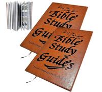 66-Page Bible Study Guide, Daily Devotional Journal, Bible Book Summary Guide,Religious Faith-Based Notebook, A Yearlong Bible Study Plan for Women-Daily Scripture Quotes, Christian Gift (2PCS)