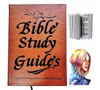 66-Page Bible Study Guide Daily Devotional Journal Plan for Women Scripture Quotes Religious Notebook