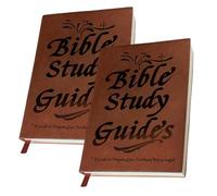 66-Page Bible Study Guide, Daily Devotional Journal Strengthens Faith, Religious Faith-Based Notebook with Daily Scripture Quotes Ideal for Personal Group Study and Prayer, Christian Gift(2PCS)
