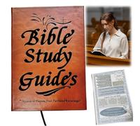 66-Page Bible Study Guide Journal for Women,Daily Devotional Notebook with Scripture Quotes,Church Notes Notebook,Bible Study Supplies,Bible Study Plan,Prayer Journal Note,Bible Book Summary Guide