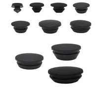 66 Pcs 10 Sizes Rubber Grommets for Holes, Plastic Hole Plugs Set, Hole Seal Cover Round Rubber Stopper for Kitchen Bulkheads Waterproof Sealing Plug Pipes Cable Wiring and Cord
