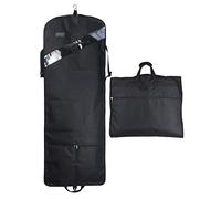 66'' Tri-fold Extra Long Dress Garment Bag, Premium & Breathable Tear-resistant Hanging Suit Cover for Travel and Storage