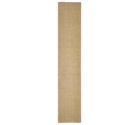 (66 x 350 cm) vidaXL Sisal Rug Scratching Mat Sisal Carpet Area Rug for Scratching Post
