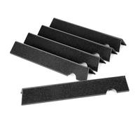 66032 43.5cm Porcelain Enameled Flavorizer Bars for Genesis II E-310 Series Gas Grills, Genesis II 310 335 Gas Grills, 17.2 Inch Heat Plate Replacement for Weber 66795, 5 Pack