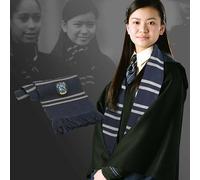 Cinereplicas - Harry Potter - Scarf - Ultra soft - Officially licensed - Ravenclaw - 190 cm - Blue & Grey