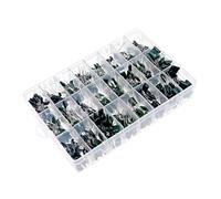 660pcs 24Value Polyester Film Capacitor Assorted Kit 100V 2A221J to 2A474J 0.47nF 0.68nF 1nF 2.2nF Capacitors set Box BIANMTSW