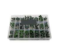 660PCS/LOT 24value Capacitor Kit 100v 2a221j To 2a474j Polyester Film Capacitor Assorted Kit 0.47nf 0.68nf 1nf 2.2nf Capacitors BIANMTSW