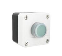 660V 10A One Green Button Momentary Reset ABS Waterproof Plastic Box Push Button Switch For Gate Opener