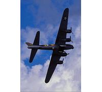 661069 Boeing B17 Flying Fortress _Sally B_ In Flight A4 Photo Poster Print 10x8