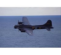 661089 B17G Flying Fortress _Sally B_ Over The Channel A4 Photo Poster Print 10x8