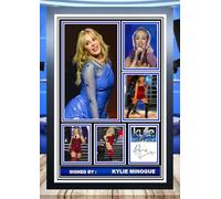 (663) Kylie Minogue Legend Signed Framed Autograph Signature A4 (21 X 297 CM) Art Work Wall Art Display Great Gift Idea (REPRINT) #####