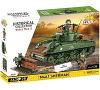COBI-3126 HC WWII M4A1 Sherman Tank 663Pcs