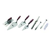 Hilka Tools Trowel Set 66416006, 6 PCE Soft Grip, Blue