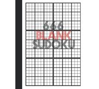 666 Blank Sudoku: Large Format | 8.5“ x 11“ | 9x9 Empty Sudoku Templates | Durable Softcover