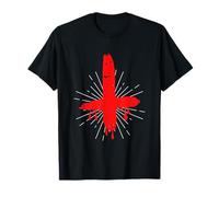 666 Satanic Cross Satan Devil Antichrist T-Shirt