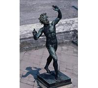 666085 Statuette The House Of The Dancing Faun Pompeii Italy A4 Photo Poster Print 10x8