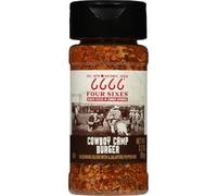 6666 Four Sixes Cowboy Camp Burger Seasoning, 3.2 Ounce