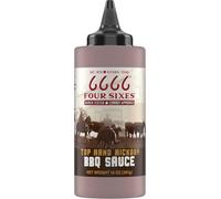 6666 Four Sixes Top Hand Hickory BBQ Sauce, 14 Ounce