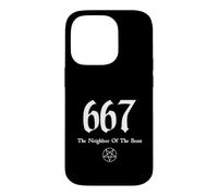 667 The Neighbor Of The Beast Funny Case for iPhone 14 Pro