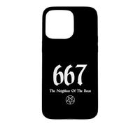 667 The Neighbor Of The Beast Funny Case for iPhone 15 Pro Max