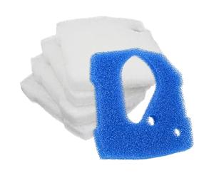 6685 Filter Pad Set Fit For Eheim Pro 4+ Canister Filter 250 /250T/ 350/ 350T/600，Fish Aquarium Pet Prefilter Pads - Fine & Coarse Media Filter Pads Biological Filtration For Improving Water Quality