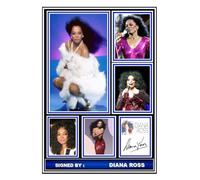 (669) Diana Ross Music Legend Signed A4 Photograph (21 X 297 CM) Art Work Wall Art Display Great Gift Idea (REPRINT) #####