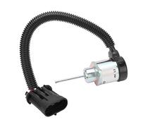 6691498 Diesel Engine Stop Solenoid for 1G925-60011 1503ES-12A5UC4S, High Precision and High Sensitivity Diesel Engine Stop Solenoid Fuel Pump Shut Off Valve Flameout Tool(12V DC)