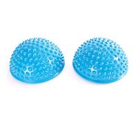 66fit Balance Pods x 2pcs with Pump - Includes Balance Training Ebook - Stepping Stone Pads Physiotherapy Exercise, Blue