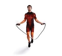 66fit Weighted Speed Jump Rope - Beginner - Black