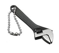 66mm 2.6inch Mini Metal Adjustable Wrench Spanner Hand Tool 0-10mm Jaw Wrench Black