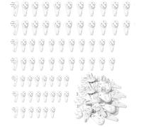 66pcs Non Trace Picture Hooks for Hard Walls,Wall Hanging Hooks,Photo Hooks,Small Hard Wall Picture Hooks,Picture Hangers,Picture Hanging Hooks,Plastic Picture Hooks for plasterboard Walls no Nails