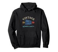 66th Birthday Born 1959 Women 66 Year old Men 66 Birthday Pullover Hoodie