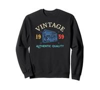 66th Birthday Born 1959 Women 66 Year old Men 66 Birthday Sweatshirt