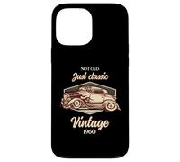 66th birthday gift man vintage 1960 not old classic car fun Case for iPhone 13 Pro Max