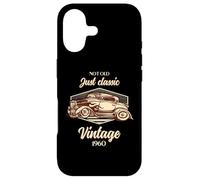 66th birthday gift man vintage 1960 not old classic car fun Case for iPhone 17