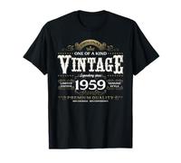 66th Birthday Man Woman 66 Years 1959 Decoration Fun T-Shirt
