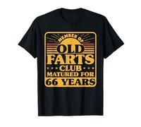 66th Birthday Men Old Farts Club Matured for 66 Years T-Shirt
