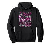 66th Birthday Queen Blessed by God 66 Fabulous Since 1960 Pullover Hoodie